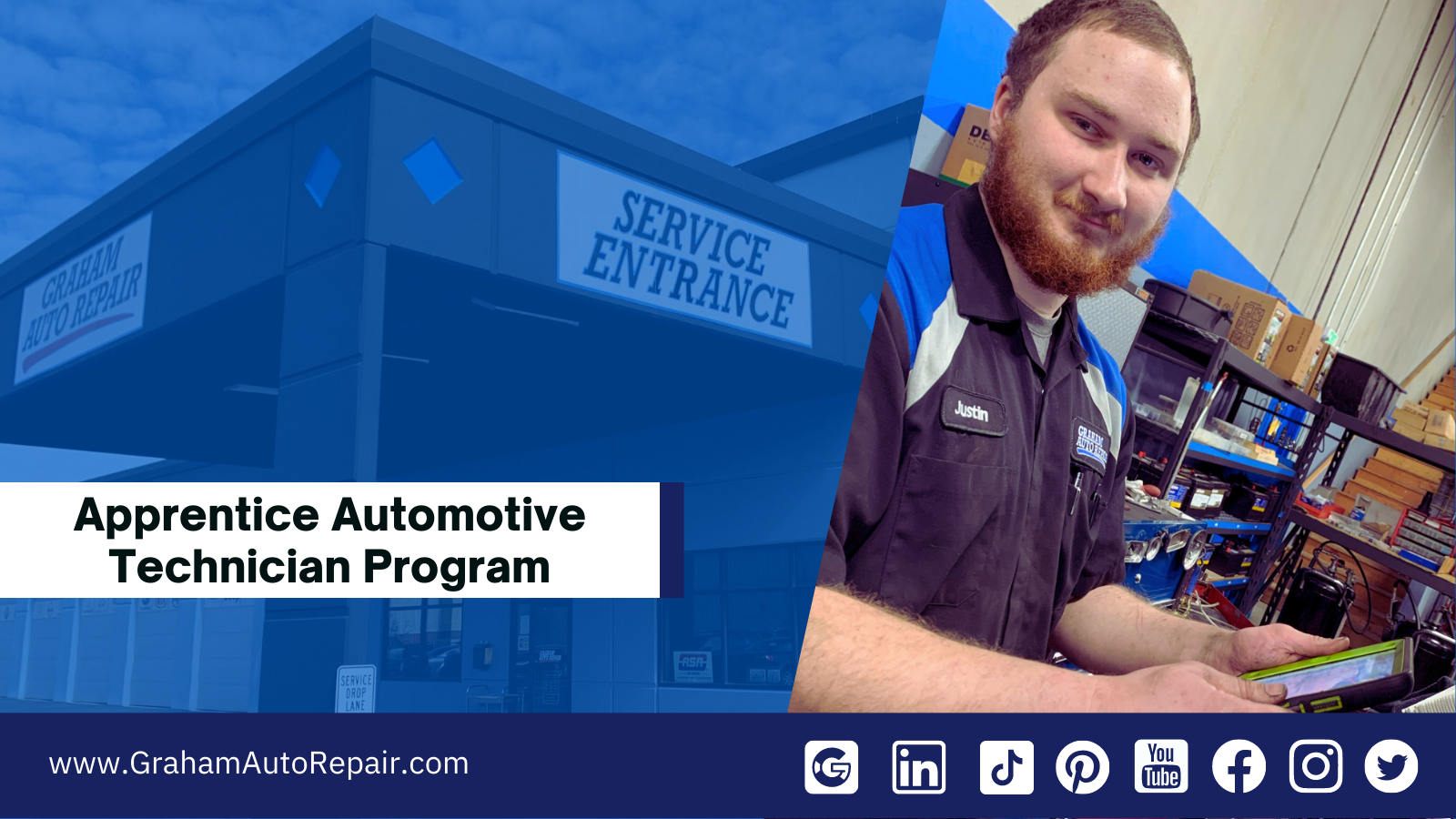 WA Stated Apprenticeship Program - Apprentice Automotive Technician Job at Graham Auto Repair in Graham, WA 98338